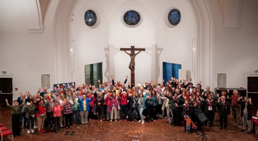 Gruppenfoto Gottesdienst