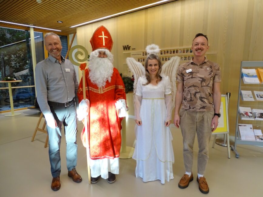 Nikolaus im Hospizhaus