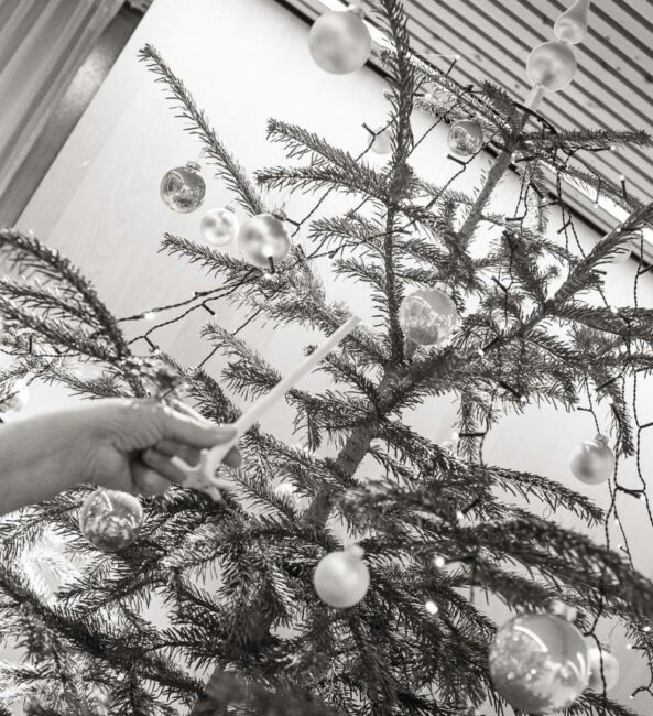 Christbaum mit Wipfel