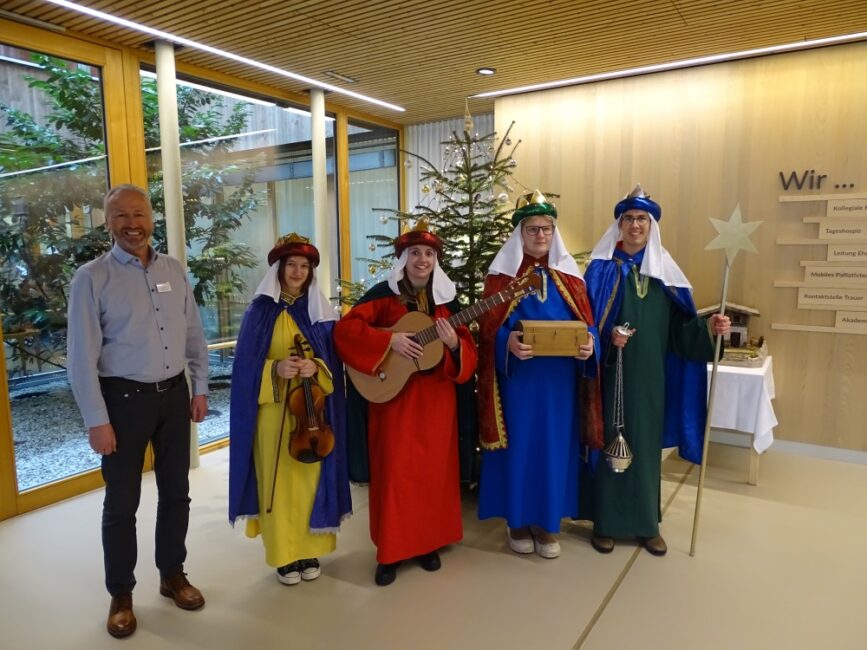 Sternsinger im Hospizhaus