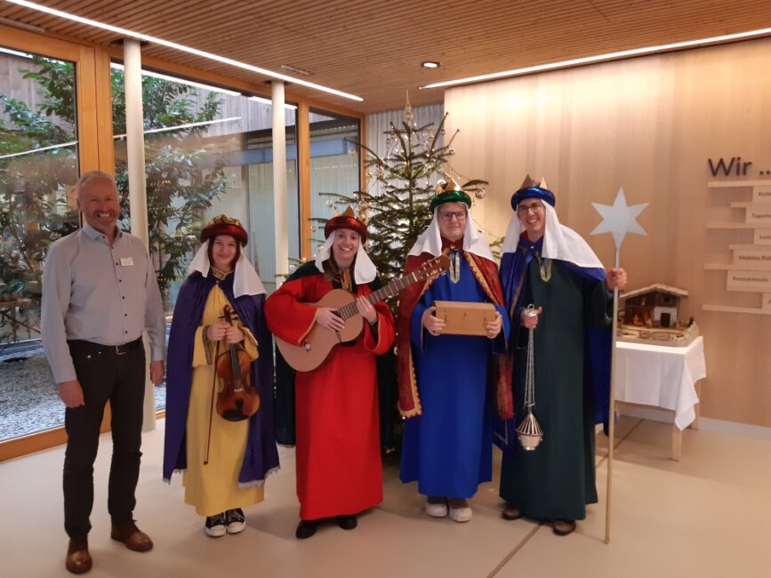 Sternsinger im Hospizhaus